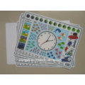 Fancy Turnplate Printing PP Placemat for Child